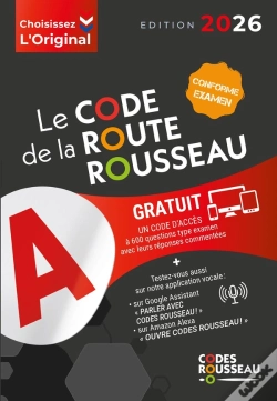 Capa do artigo Code Rousseau : De La Route B (Édition 2026)