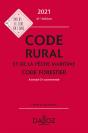 Code Rural Et De La Pêche Maritime, Code Forestier, Annoté Et Commenté (Édition 2021) - Preview