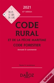 Capa do artigo Code Rural Et De La Pêche Maritime, Code Forestier, Annoté Et Commenté (Édition 2021)
