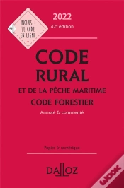 Capa do artigo Code Rural Et De La Pêche Maritime : Code Forestier : Annoté Et Commenté (Édition 2022)