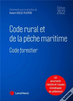 Capa do artigo Code Rural Et De La Pêche Maritime (Édition 2022)