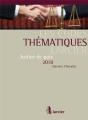 Code Thematique - Justice De Paix 2018 - Preview
