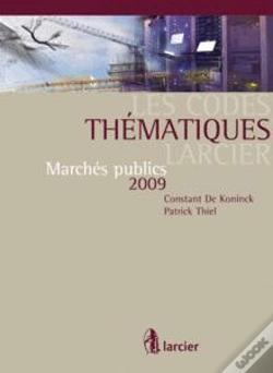 Capa do artigo Code Thématique Larcier ; Marchés Publics