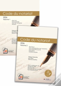 Capa do artigo Codes Annotés : Code Du Notariat 2026 : À Jour Au 1er Janvier 2026