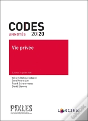 Capa do artigo Codes Annotés : Vie Privée (Édition 2020)