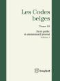 Codes Belges. Tome 12 - Droit Public Et Administratif General - 2014 (2 Volumes), 2eme Edition (Les) - Preview