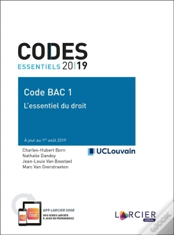 Capa do artigo Codes Essentiels ; Code Bac 1 ; Essentiel Du Droit (Édition 2019)