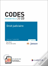 Codes Essentiels : Code Essentiel Droit Judiciaire 2023