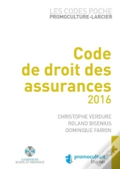 Codes Poche Promoculture-Larcier. Code De Droit Des Assurances, 2eme Ed. (Les)