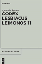 Codex Lesbiacus Leimonos 11 - Preview