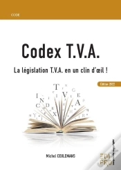 Capa do artigo Codex T.V.A. Edition 2022 - La Legislation T.V.A. En Un Clin D Oeil !