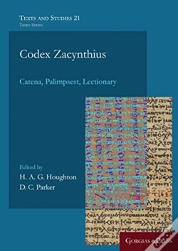 Capa do artigo Codex Zacynthius: Catena, Palimpsest, Lectionary