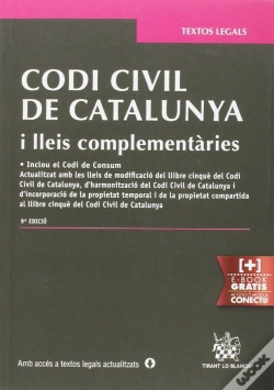 Capa do artigo Codi Civil De Catalunya I Lleis Complementàries 9ª Edició 2015