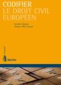 Codifier Le Droit Civil Européen - Preview