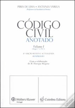Capa do artigo Código Civil Anotado - Volume I