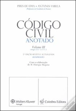 Capa do artigo Código Civil Anotado - Volume III