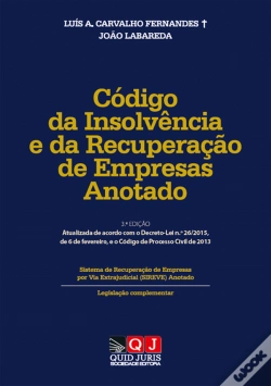 Capa do artigo Código da Insolvência e da Recuperação de Empresas Anotado