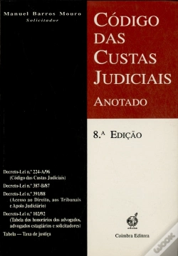 Capa do artigo Código das Custas Judiciais - Anotado