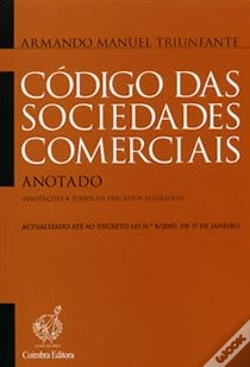 Capa do artigo Código das Sociedades Comerciais - Anotado