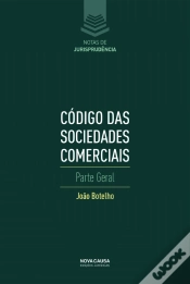 Capa do artigo Código das Sociedades Comerciais - Parte Geral