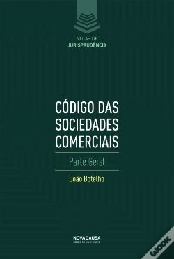 Capa do artigo Código das Sociedades Comerciais - Parte Geral