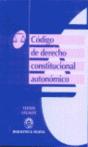 Código De Derecho Constitucional Autonómico - Preview