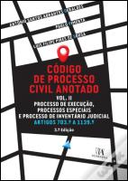 Código de Processo Civil Anotado - Volume II
