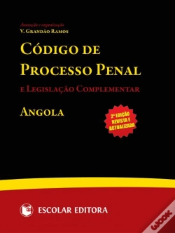 Capa do artigo Código de Processo Penal e Legislação Complementar - Angola