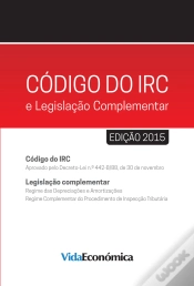 Capa do artigo Código do IRC e legislação Complementar - 2015