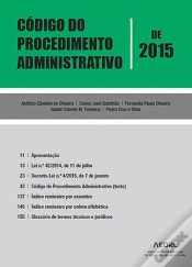 Capa do artigo Código do Procedimento Administrativo de 2015