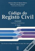 Código do Registo Civil - Anotado