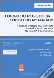 Capa do artigo Código do Registo Civil - Código do Notariado