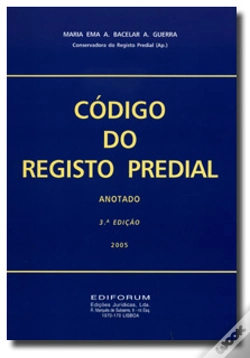Capa do artigo Código do Registo Predial - Anotado