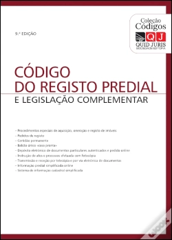 Capa do artigo Código do Registo Predial e Legislação Complementar