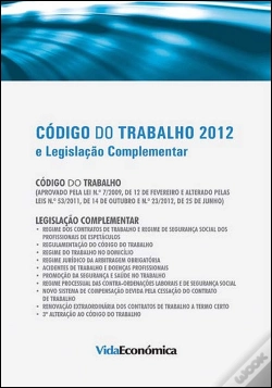 Capa do artigo Código do Trabalho e Legislação Complementar