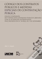 Código dos Contratos Públicos e Medidas Especiais de Contratação Pública