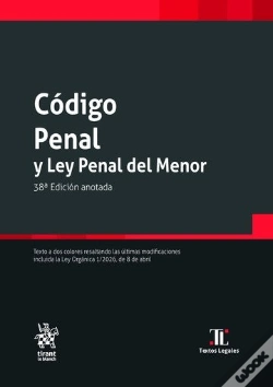 Capa do artigo Codigo Penal Y Ley Penal Del Menor 38ª Edicion