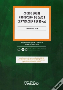 Capa do artigo Código Sobre Protección De Datos De Carácter Personal (Papel + E-Book)