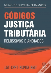 Capa do artigo Códigos Justiça Tributária - Remissivos e Anotados