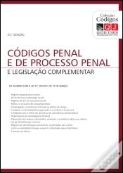 Capa do artigo Códigos Penal e de Processo Penal e Legislação Complementar