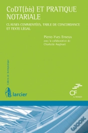 Capa do artigo Codt(Bis) Et Pratique Notariale ; Clauses Commentées, Table De Concordance Et Texte Légal