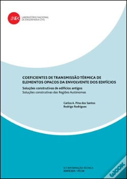 Capa do artigo Coeficientes de transmissão térmica de elementos opacos da envolvente dos edifícios