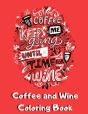 Coffee And Wine Coloring Book - Preview