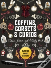 Coffins, Corsets & Curios Sticker, Color & Activity Book