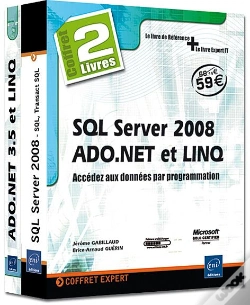 Capa do artigo Coffret De Expert Sql Server 2008, Ado.Net Et Linq ; Accédez Aux Données Par Programmation