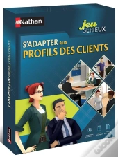 Coffret Jeu Serieux S'Adapter Aux Profils Des Clients Bpro/Bac/Bts (5 Cd-Roms+Guide Ped+ Fich Eleve)