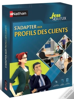 Capa do artigo Coffret Jeu Serieux S'Adapter Aux Profils Des Clients Bpro/Bac/Bts (5 Cd-Roms+Guide Ped+ Fich Eleve)