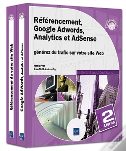 Capa do artigo Coffret Réferencement ; Google Adwords, Analytics Et Adsense ; Générez Du Trafic Sur Votre Site Web