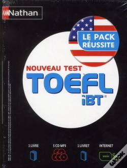 Capa do artigo Coffret Toefl 1 Livre 1 Livret 6 Cd Audio + 1 Cd-Rom Woonoz 2012