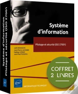 Capa do artigo Coffrets De 2 Livres - Système D'Information : Pilotage Et Sécurité (Iso 27001)